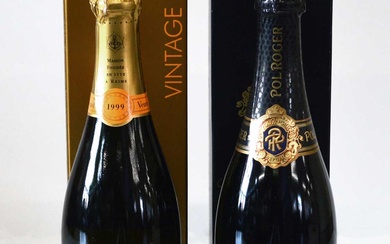 2 bottles Mixed Lot Classic Vintage Champagne