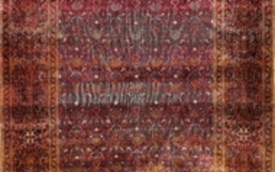 Silk Kashan Rug (Coloration In Mashad Style),...