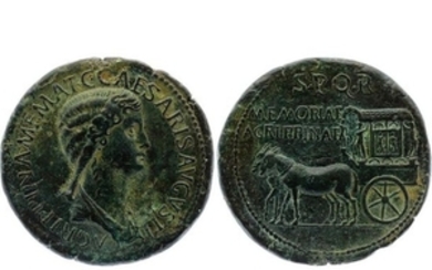 Agrippine l'Aînée, mère de Caligula (37 41). Seste…