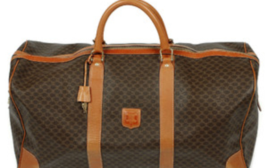 CÉLINE - a vintage Macadame Boston luggage bag. View more details