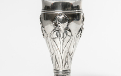 Danish Art Nouveau Silver Vase