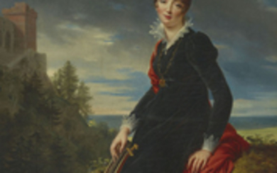FRANÇOIS-PASCAL-SIMON GÉRARD, DIT BARON GÉRARD (ROME 1770-1837 PARIS), Portrait de la comtesse Katarzyna Joanna Gabrielle Starzenska (1782-1862)
