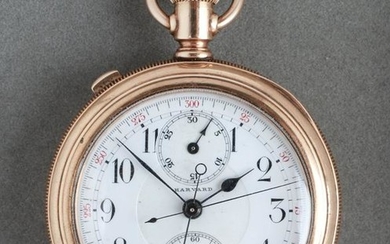 GF Split-Second Harvard Chronograph Pocket Watch
