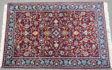 KASHMIR HAND KNOTTED RUG INDIA