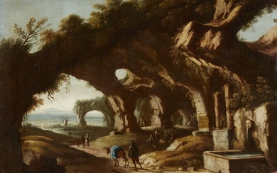 Luigi Gentile, Landscape with Ruins