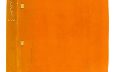 Nonesuch Press.- Coleridge (Samuel Taylor) Selected Poems, limited edition, original orange vellum, Nonesuch Press, 1935.