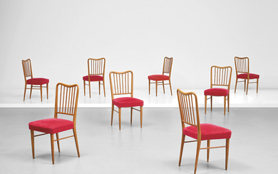 Paolo Buffa, Set of eight side chairs