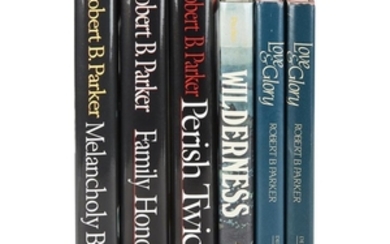 Parker, Robert B. Assorted books (6) Includes: Family Honor...