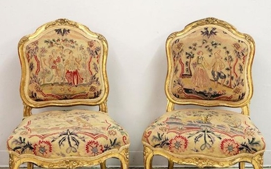 Pr. Louis XV Style Side Chairs