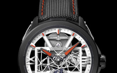 ULYSSE NARDIN EXO-SKELETON X A unique piece created to support Only Watch, inspired by Autonomyo, a walking exoskeleton for more freedom.