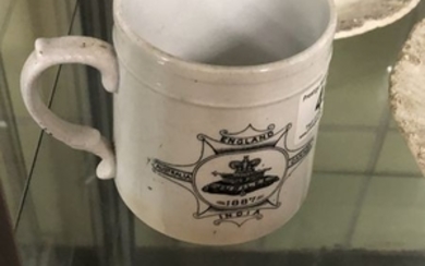 Victoria 1887 jubilee mug