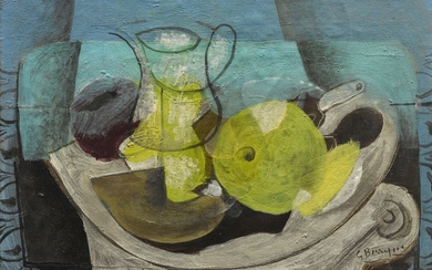 PICHET ET FRUITS, Georges Braque