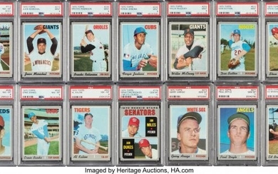56846: 1970 Topps Baseball High Grade Complete Set (720