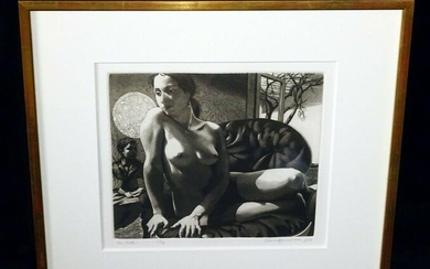 83 US Print "The Letter" Female Nude by David Bumbeck