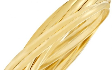 Gold 'Melody' Nine Band Bangle Bracelet, Tiffany & Co., Paloma Picasso