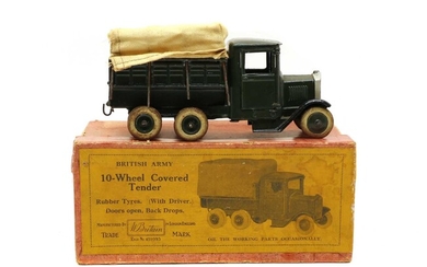 A Britains arm covered lorry