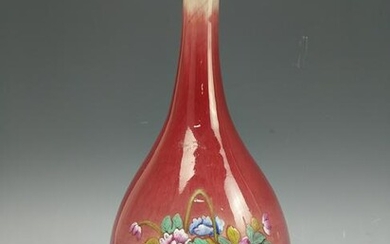 A Chinese Red Glaze Porcelain Vase