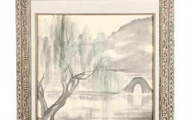 A Chinese School Landscape Painting