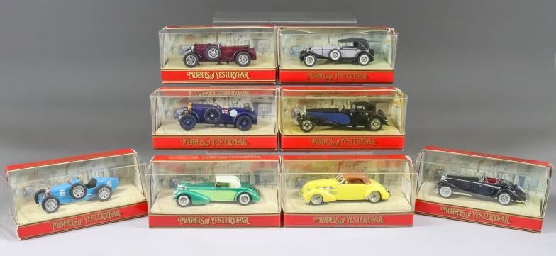 A Collection of "Models of Yesteryear" Diecast Model Vehicles,...