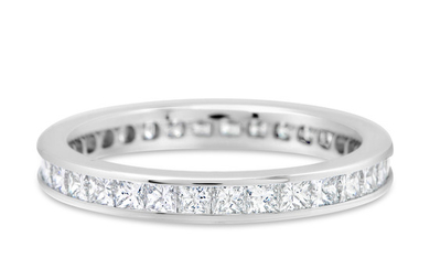 A Diamond and Platinum Eternity Ring, Fred