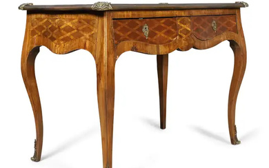 A French kingwood side table, of Louis XV style, last quarter 19th...