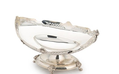 A George V silver fruit bowl