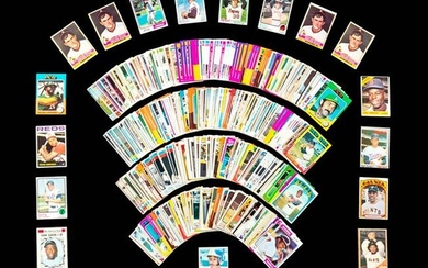 A Group of 373 Assorted 1960s and 1970s Topps Baseball