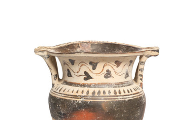 A Hellenistic pottery column krater