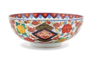 A Japanese Imari Style Porcelain Bowl