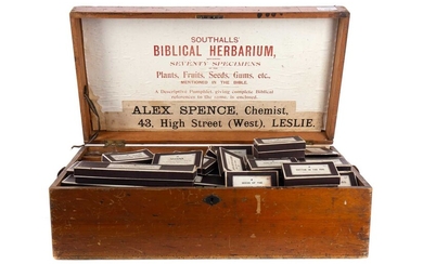 A LATE 19TH CENTURY SOUTHALL'S BIBLICAL HERBARIUM