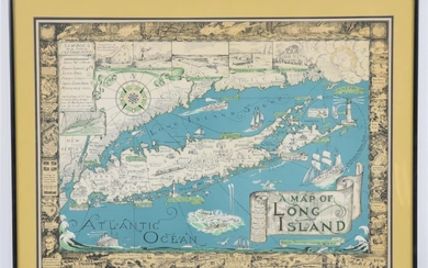 A Map of Long Island, Courtland Smith