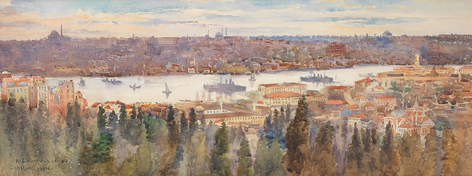 A View of Constantinople H. C. Wurrack [?], British School,...