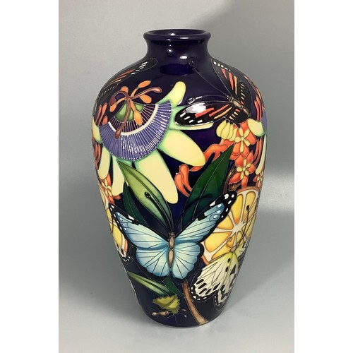 A large Moorcroft Collector's Club vase of ovoid form decora...
