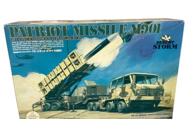 ARII 1:48 Scale Desert Storm Patriot Missile M901 model kit and others (5)