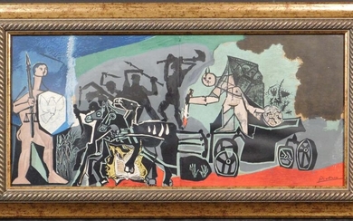 After Pablo Picasso: La Guerre et la Paix