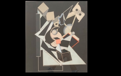 Alain le YAOUANC (1940) Composition géométrique…