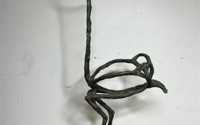 Alberto Giacometti Large Modern Bronze Sculpture