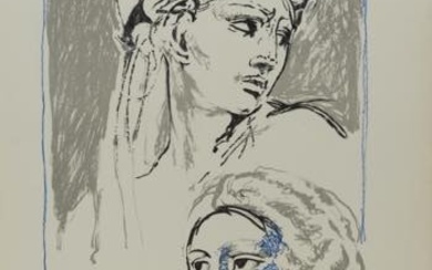 Alberto Sughi (Cesena 1928 - Bologna 2012), “Visi di donne”.