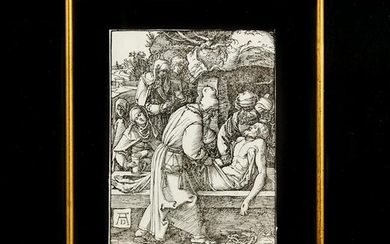 Albrecht Durer (1471-1528) Entombment Woodcut