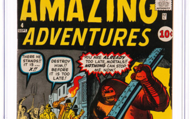 Amazing Adventures #4 (Marvel, 1961) CGC Apparent FN- 5.5...