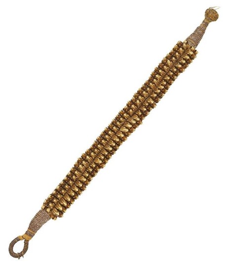 An early 20th century Indian gold bracelet,...