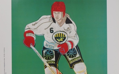 Andy WARHOL - Joueur de Hockey