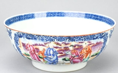 Antique 19th C Chinese Famille Rose Bowl