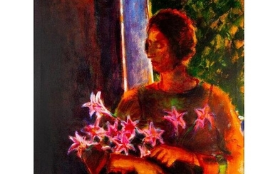 Arturo Mercado (Mexican b. 1946), Oil on Canvas