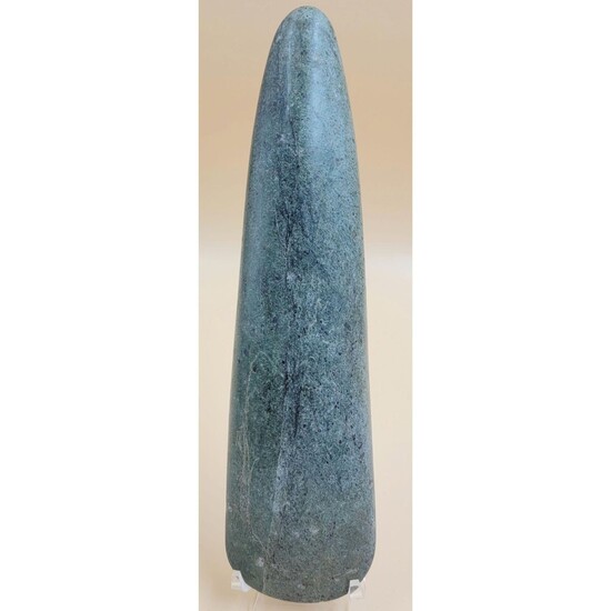 Authentic Pre Colombian Jade Celt Axe 4 Of 5