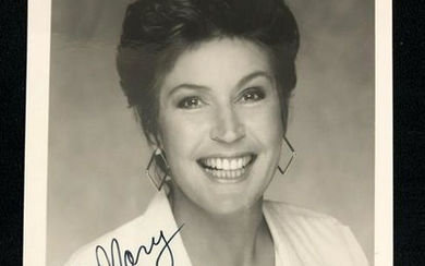 Autographed photo of Helen Reddy, Singer, Actress
