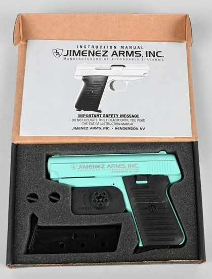 BOXED JIMENEZ ARMS MODEL .380 SEMI-AUTO PISTOL