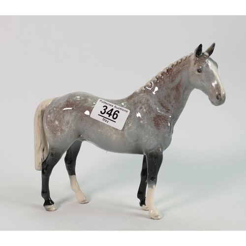 Beswick Grey Roan Hunter H260: limited edition, boxed.