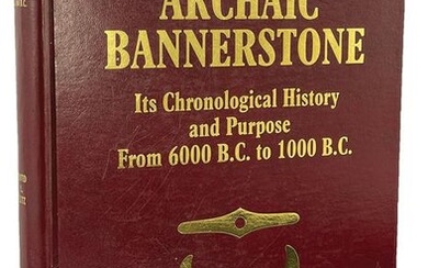 Book: The Archaic Bannerstone (Dave Lutz). 1st