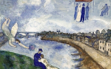 Bord de fleuve, Marc Chagall